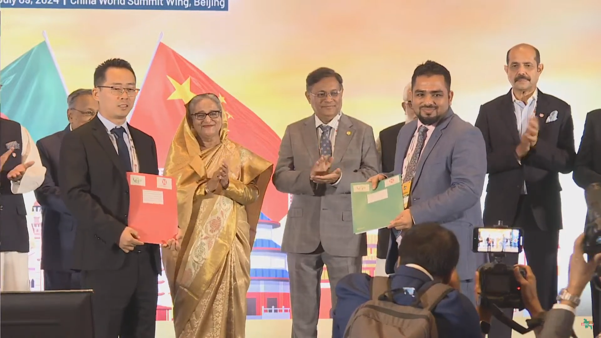 ZP Lithium Battery Investment Project Signed in Beijing, High-level Officials from the Ministry of Commerce and Bangladesh Prime Minister Sheikh Hasina Attended and Witnessed the Signing Ceremony